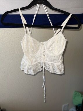 Altar'd State Lace Corset Crop Top